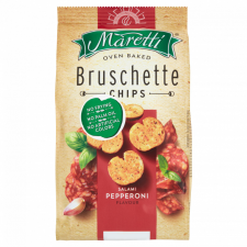 Maretti pepperoni szalámi ízesítésű pirított kenyérkarikák 70 g előétel és snack