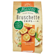 Maretti válogatott sajtokkal ízesített pirított kenyérkarikák 70 g előétel és snack