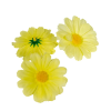  Margaréta virágfej sárga 7cm 10 darabos csomagban rendelhető