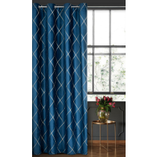 Margo Pierre Cardin bársony sötétítő függöny Gránátkék/arany 140x250 cm lakástextília