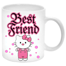 Maria King Best Friend (Legjobb barát) Hello Kittys Bögre (másik oldalra saját fotó és felirat kérhető) bögrék, csészék