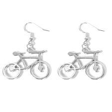 Maria King Bicikli fülbevaló, választható arany vagy ezüst színű akasztóval fülbevaló