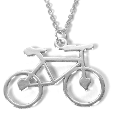 Maria King Bicikli medál lánccal vagy kulcstartóval nyaklánc