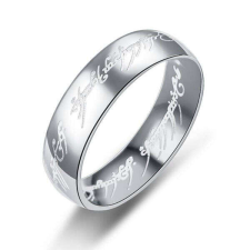 Maria King Gyűrűk ura gyűrű ezüst nemesacél gyűrű, 9 gyűrű