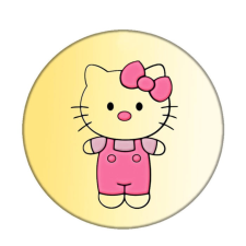 Maria King Hello Kitty – Acél kitűző – tűvel vagy mágnessel kitűző