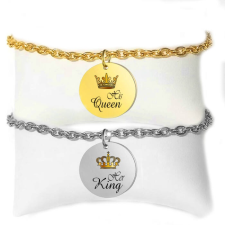 Maria King His Queen-Her King páros karkötő karkötő
