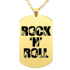 Maria King Rock 'n' Roll medál lánccal, választható több formában és színben