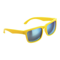 Maria King Tükörlencsés klasszikus fazonú uniszex napszemüveg (sárga)