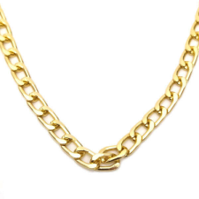 Maria King Vastag fém nyaklánc arany színben, 50 cm nyaklánc
