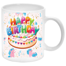 MariaKing Boldog születésnapot tortával Bögre bögrék, csészék