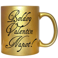 MariaKing Boldog Valentin Napot – Bögre, változtatható felirattal, exkluzív színekben bögrék, csészék