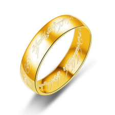 MariaKing Gyűrűk ura gyűrű arany, nemesacél gyűrű, 10 gyűrű