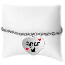 MariaKing Love my Cat karkötő, választható több formában és színben karkötő