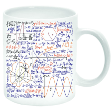 MariaKing Matematika bögre (feliratozható) bögrék, csészék