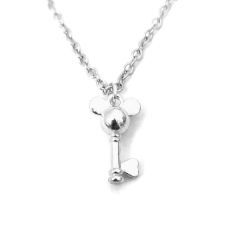 MariaKing Mickey kulcs medál lánccal vagy kulcstartóval nyaklánc