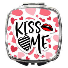 MariaKing Sminktükör Kiss Me (Csókolj meg) feliratú grafikával bútor