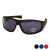 MariaKing Sportos retro fazonú uniszex napszemüveg (fekete), UV 400