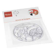 Marianne Design Szilikonbélyegző - Hetty&#039;s Gnome &amp; Penguin - Clear Stamps (1 csomag) bélyegző