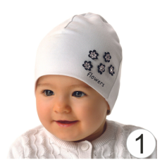  Marika Pamut sapka (44) &amp;- 34;MINI FLOWERS&amp;- 34;