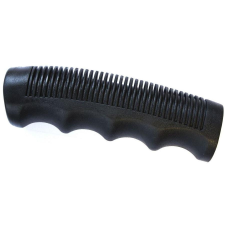 Marikoo 1100 normál gumi markolat, lamellás, ujjhelyes, 120 mm, fekete kerékpár kormány