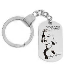 Marilyn Monroe kulcstartó, választható több formában és színben kulcstartó