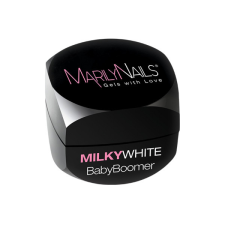 MarilyNails - BABYBOOMER - MILKY WHITE GEL - 40ml - TPO FREE műköröm zselé
