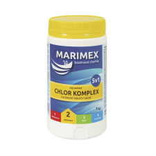 Marimex Klór komplex medence kémia, 5 az 1-ben, 1 kg medence kiegészítő
