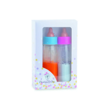 MARINA &amp; PAU Marina&amp;Pau 2db-os duplafalú cumisüveg szett játékbaba felszerelés