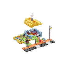 MARIOINEX Marionex Waffle Mini Ház 148 darabos építő játék készlet (904152) készségfejlesztő