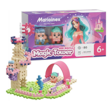 Marioinex Waffle Mini Princess Magic Tower 80 darabos építő játék barkácsolás, építés