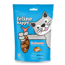 Mark&Chappell Mark&Chappell Feline Happy Crunchy & Creamy Bites - Salmon 60 g jutalomfalat kutyáknak