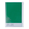  MARK'S 2025/26 Taschenkalender, B6 Colors // Green