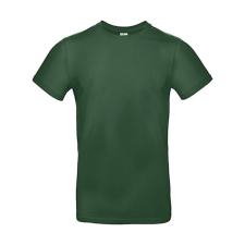 marka-logok-kicsi/bandc.jpg Férfi rövid ujjú póló B&amp;C #E190 T-Shirt -L, Sötétzöld férfi póló