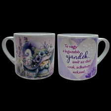 MÁRKA NÉLKÜL KICSI BÖGRE 215ML 7,5X9,5X7CM TÖBBFÉLE LEVENDULA MINTA KERÁMIA bögrék, csészék