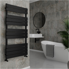 MÁRKA NÉLKÜL PLANA TÖRÖLKÖZŐSZÁRÍTÓS RADIÁTOR 600X1200MM DESIGN FEKETE 703W fűtőtest, radiátor