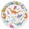 MÁRKÁK-Dinoszaurusz Dinoszaurusz Funny papírtányér 8 db-os 22,7 cm