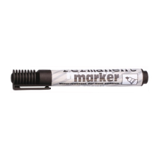 Marker Centrum permanent 1-5 mm vágott fekete filctoll, marker