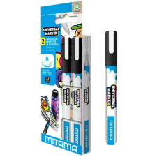 Marker Mitama minden felületre, fehér, 2db-os klt. filctoll, marker