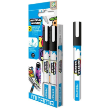 Marker Mitama minden felületre, fehér, 2db-os klt. filctoll, marker