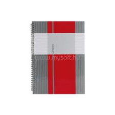 MARKER Spirálfüzet A4, 80lap kockás, keményfedelű Linear (MARKER_402417) füzet