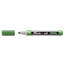  Marker Stabilo Mark-4-all 1-4 mm permanent vágott zöld filctoll, marker