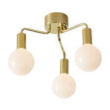 Markslojd Markslöjd HISTORY sárgaréz-fehér mennyezeti lámpa (MS-105774) E27 3 izzós IP20 világítás