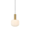 Markslojd Markslöjd SOBER Pendant Small 1L Brushed Brass/White - MS-108123