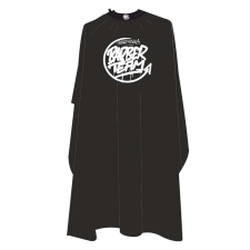 Marmara Barber - Barber Cape - Beterítőkendő (Team Pro Black) fodrászkellék