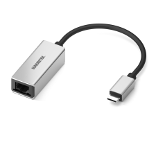 Marmitek Connect USB-C apa - RJ45 anya Adapter kábel és adapter
