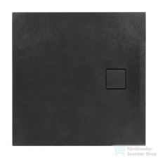 Marmy LOFT - 90x90 Zuhanytálca Cavalli Black kád, zuhanykabin