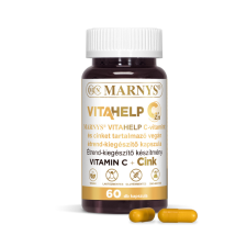  Marnys vitahelp c-vitamint és cinket tartalmazó vegán kapszula 60 db vitamin és táplálékkiegészítő