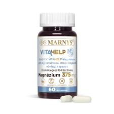 Marnys vitahelp magnézium 375mg növényi kapszula 60 db gyógyhatású készítmény