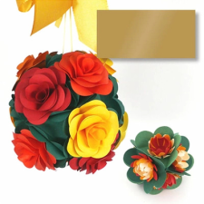 Marpa Jansen Tónuspapír, A4, 130g arany dekorációs kellék