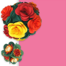 Marpa Jansen Tónuspapír, A4, 130g mélyrózsaszín dekorációs kellék